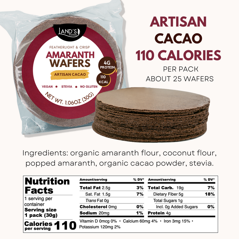 Amaranth Wafers (Variety Pack)