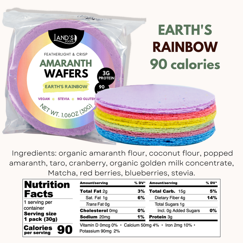 Amaranth Wafers (Variety Pack)