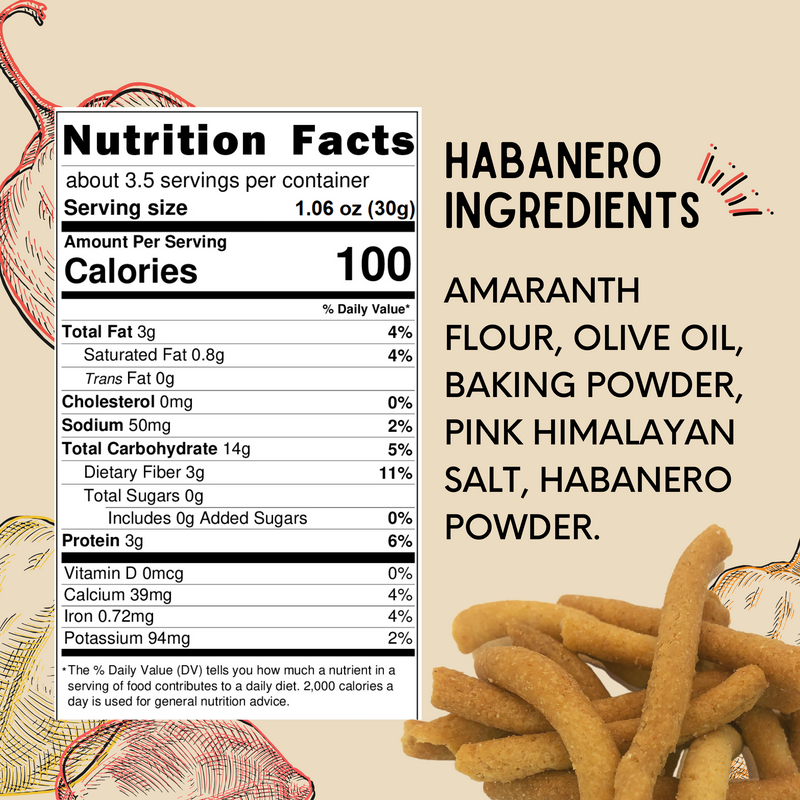 Amaranth Sticks - Better Than Chips