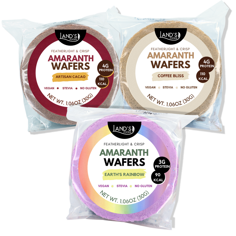 Amaranth Wafers (Variety Pack)